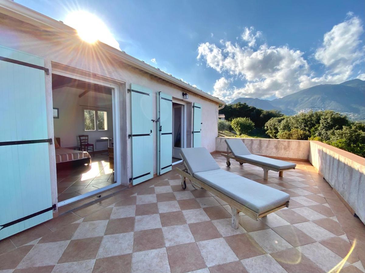 Villa vue mer dans nature protégée, plage à 1,5 km Cervione Extérieur photo