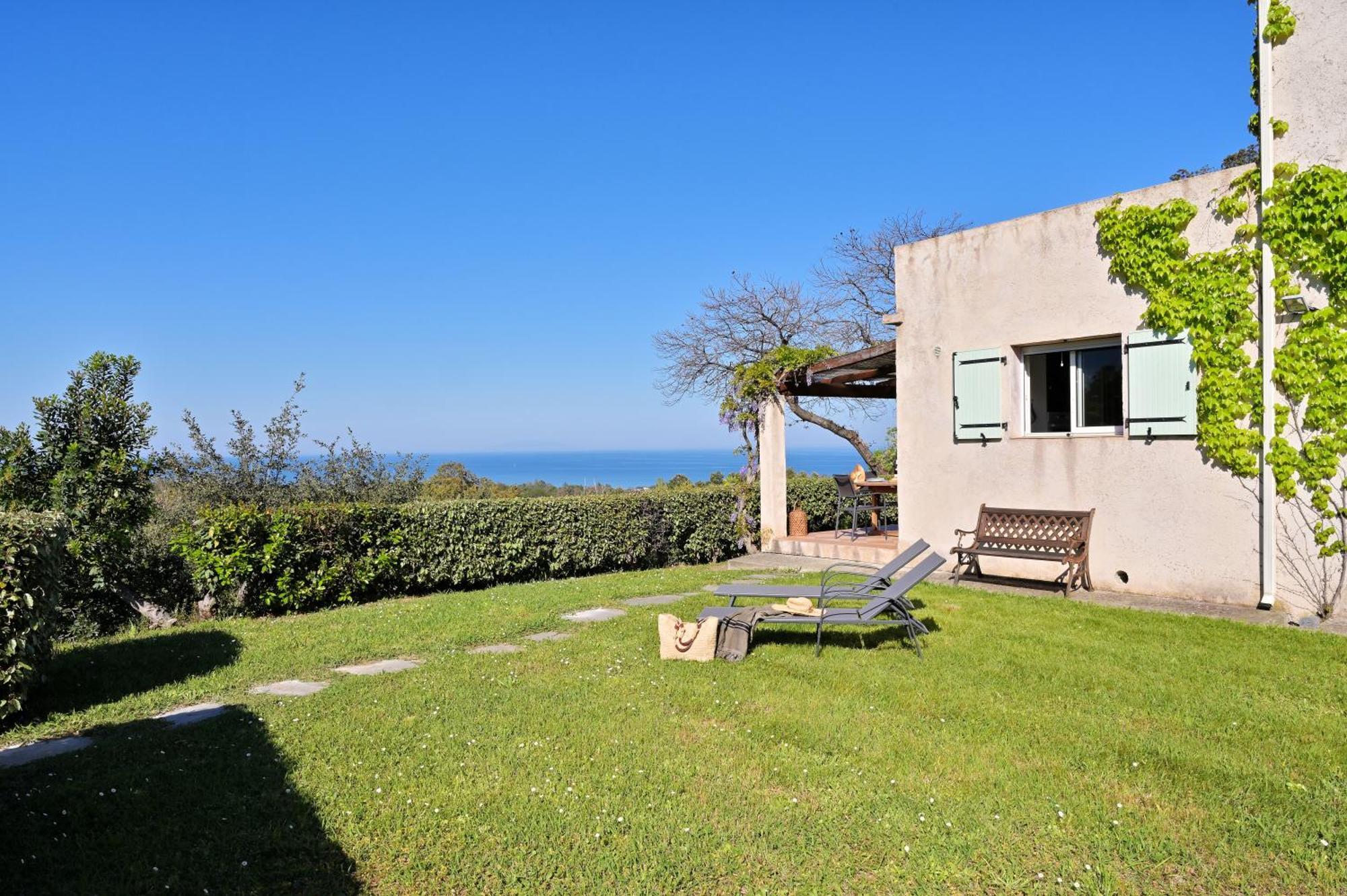 Villa vue mer dans nature protégée, plage à 1,5 km Cervione Extérieur photo